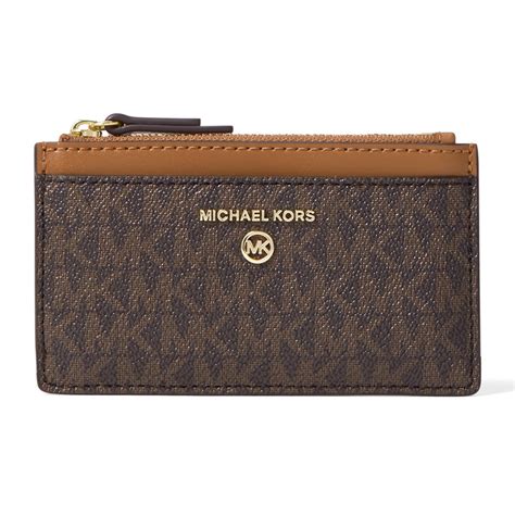 michael kors small card holder|michael kors card holder wallet.